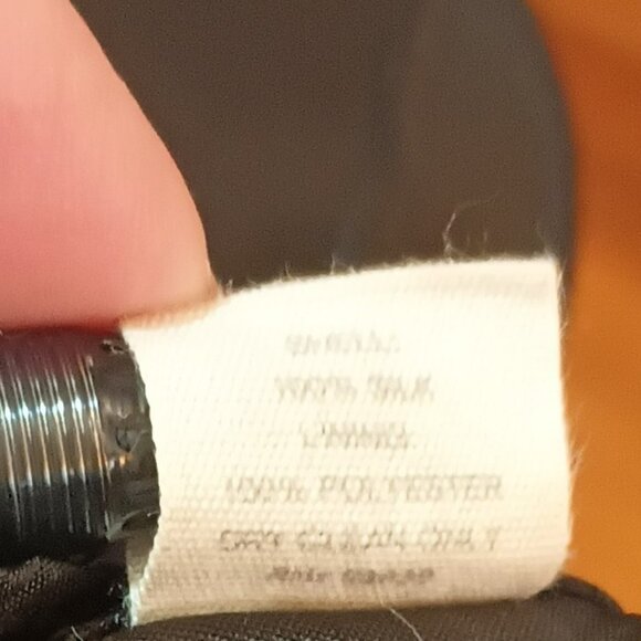 Fossil 100% Silk Dress Small Black Plaid Sleeveless - Picture 6 of 7